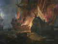 Combat de La Cordeliere devant Saint Mathieu Pierre Juilien Gilbert Naval Battle